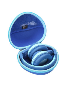 Funda Dura para Auriculares Niños Aproca Azul Compatible iClever