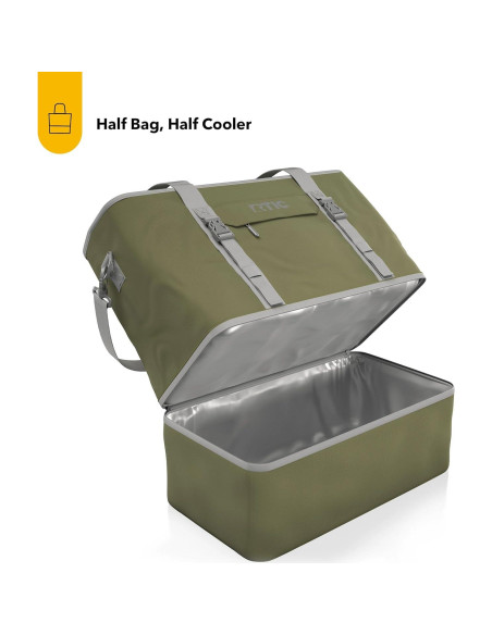 Bolsa Chillout 2-en-1 RTIC Aislada 25L para Picnic y Viaje