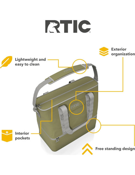 Bolsa Chillout 2-en-1 RTIC Aislada 25L para Picnic y Viaje