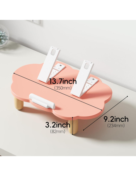 Soporte para Laptop Ajustable AFOOYO Nube Rosa 10-17.3"