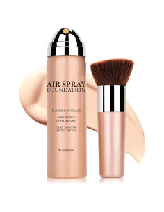 Base de Maquillaje Airbrush AOAZXBB 01 Natural Cobertura Completa