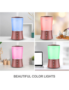 Difusor de Aceite Esencial BlueHills 2000 ML Madera Oscura 2