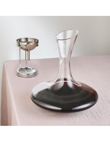 Juego de Decantador de Vino Vivid Wine Enthusiast 1.39L