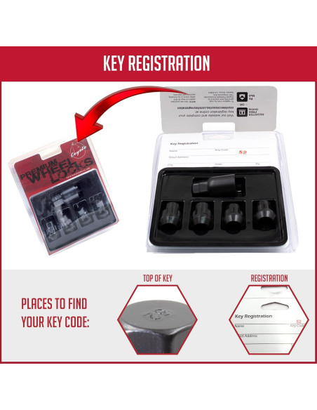 Cerraduras de Rueda 5 Piezas M14 1.5 Acero Negro Partes de Accesorios