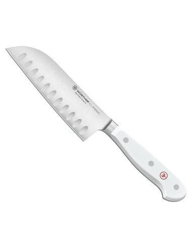 Cuchillo Santoku Wüsthof Classic White 12.7 cm Forjado