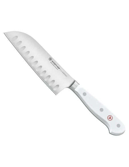 Cuchillo Santoku Wüsthof Classic White 12.7 cm Forjado