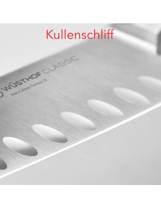 Cuchillo Santoku Wüsthof Classic White 12.7 cm Forjado 2