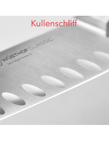 Cuchillo Santoku Wüsthof Classic White 12.7 cm Forjado