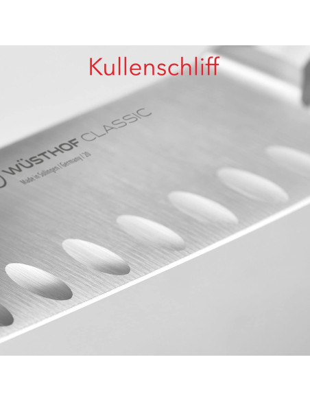 Cuchillo Santoku Wüsthof Classic White 12.7 cm Forjado