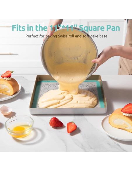 Mat de Silicona Antiadherente U-Taste 28x28cm Resistente al Calor