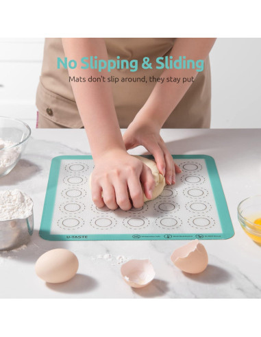 Mat de Silicona Antiadherente U-Taste 28x28cm Resistente al Calor