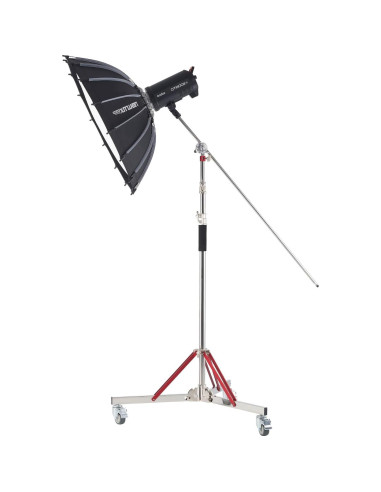 Soporte de Luz VEVOR con Ruedas 10.5 pies Ajustable 20 kg