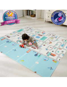 Alfombra de Juego Impermeable BAMMAX 178x198 cm Coches 2