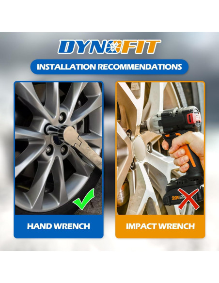 Tuercas de Rueda Dynofit M12x1.5 para ATV - 20 Piezas