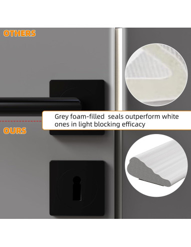 Tira de Espuma Aislante Cuysfead 2.99m para Ventanas y Puertas