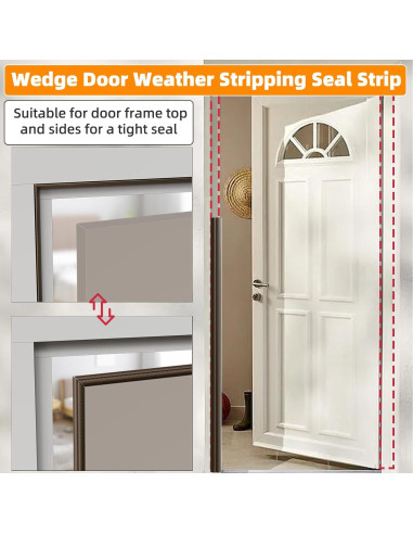 Tira de Espuma Aislante Cuysfead 2.99m para Ventanas y Puertas