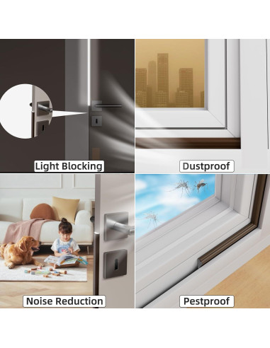 Tira de Espuma Aislante Cuysfead 2.99m para Ventanas y Puertas