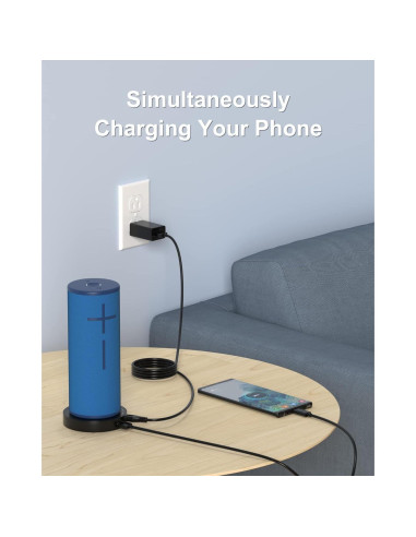 Base de Carga Ultimate Ears Boom 3 / MEGABOOM 3 / Blast - Negro