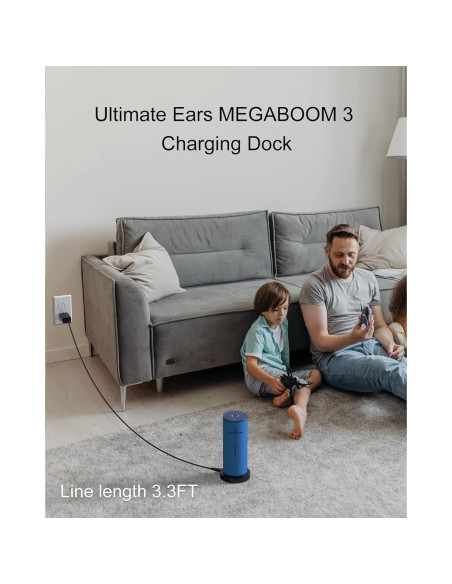 Base de Carga Ultimate Ears Boom 3 / MEGABOOM 3 / Blast - Negro