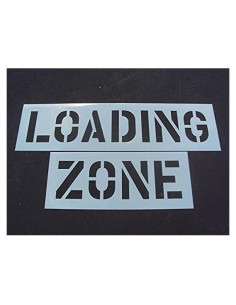 Plantilla de Zona de Carga Marketing Holders 30.48 cm 2 Piezas