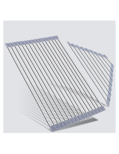 Escurridor de Platos Plegable Triangular ALIMART Acero Inoxidable