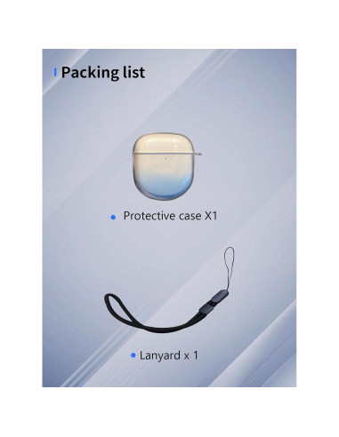 Funda Protectora TPU para Auriculares Bose QuietComfort Ultra