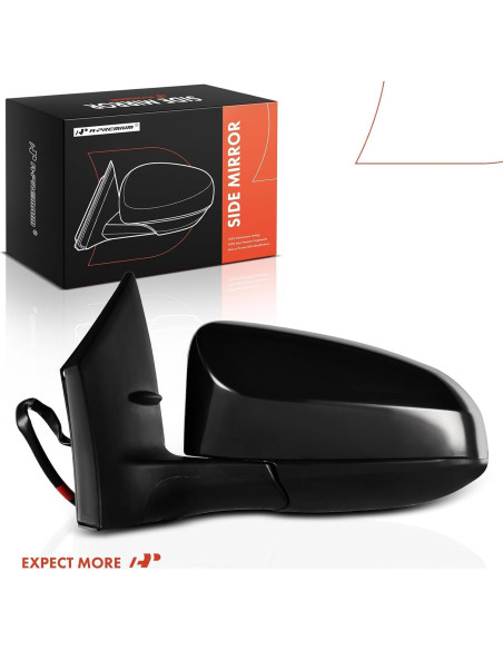Espejo Retrovisor Lateral Eléctrico A-Premium Toyota Corolla 2014-2019
