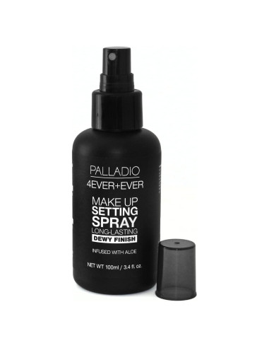 Spray Fijador de Maquillaje Palladio 100 ml Acabado Radiante