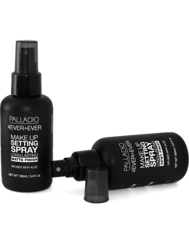 Spray Fijador de Maquillaje Palladio 100 ml Acabado Radiante