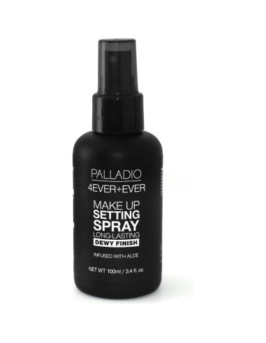 Spray Fijador de Maquillaje Palladio 100 ml Acabado Radiante
