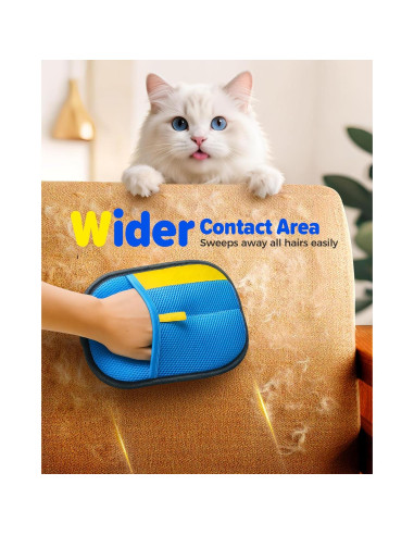 Guantes Reutilizables JGLXF para Eliminación de Pelo de Mascotas