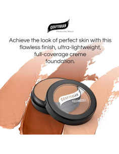 Base de Crema Graftobian HD Glamour 14.17g - 65 Tonos Inclusivos 2