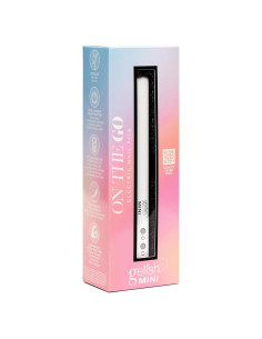 Lima de Uñas Eléctrica Gelish MINI - Portátil, 12 Puntas, 6 Bandas