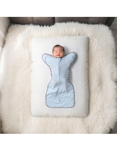 Saco de Sueño de Transición Queness 100% Algodón 2 Piezas S(0-3 Meses)