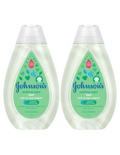 Baño de Vapor Calmante Johnson's Baby 403.6 ml x 2 Hipoalergénico