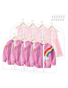 Bolsas Colgantes para Ropa SMINDER 61x81 cm 8 Piezas PEVA