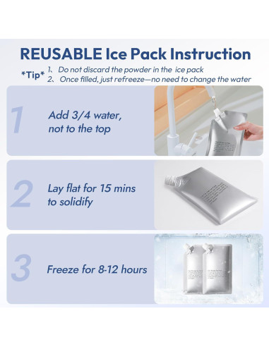 Bolsa Enfriadora Aislada NCVI para Extractor de Leche Spectra