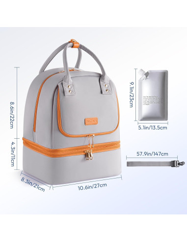 Bolsa Enfriadora Aislada NCVI para Extractor de Leche Spectra