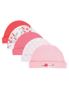 Gorros de Algodón Unisex para Bebés Luvable Friends 0-6 Meses