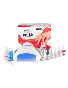 Kit Pro Gelish - Set Completo de Manicura con Luz LED y Esmaltes