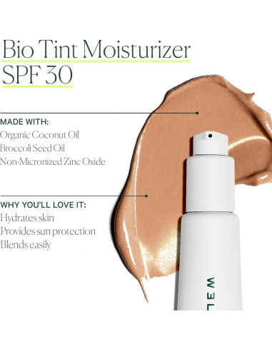 Hidratante Tinte SPF 30 Well People 10W - Vegano y Cruelty Free