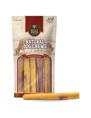Palos de Bully 15.24 cm Bully Bunches 100% Carne de Res