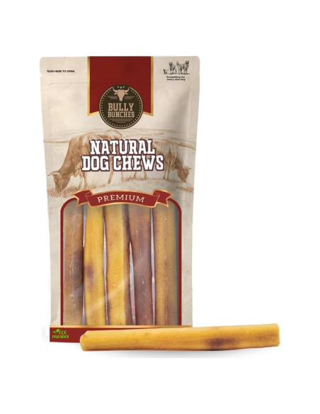 Palos de Bully 15.24 cm Bully Bunches 100% Carne de Res