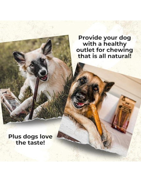 Palos de Bully 15.24 cm Bully Bunches 100% Carne de Res