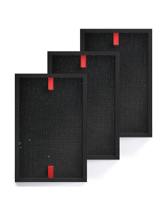 Filtro de Carbono para Mascotas HSIAMEN S 3-Pack Compatible HPA3000 HPA5000