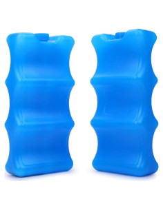 Paquete de Hielo para Leche Materna - 2 Piezas Azul