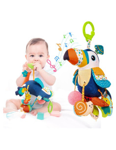 Juguete Colgante Musical Tucán Jollybaby para Bebés