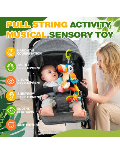 Juguete Colgante Musical Tucán Jollybaby para Bebés 2