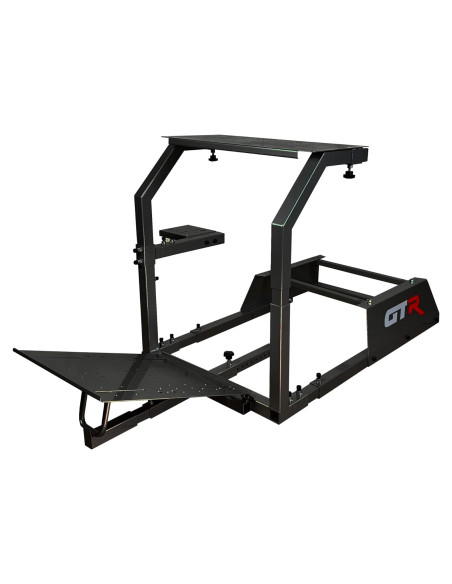 Simulador de Conducción GTR GTA Marco Negro Solo Base