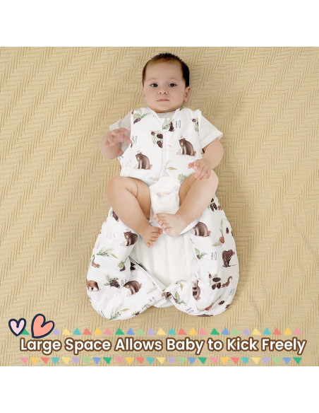 Saco de Dormir de Invierno David's Kids 0-6 Meses Algodón 2.5 TOG